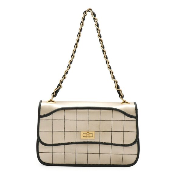 CHANEL Black Leather Shoulder Bag - Picture 1 of 10
